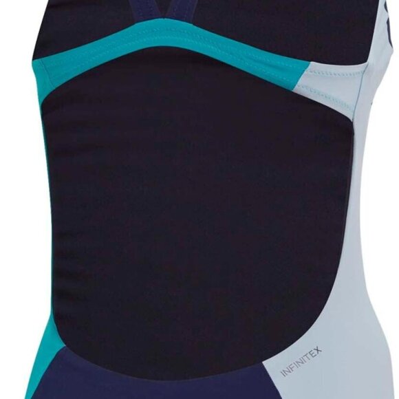 Adidas Fit Suit Parley 1Piece Swimsuit Sport DY7355 28” NWT - Picture 5 of 6